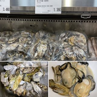 牡蠣(蒸し焼き)