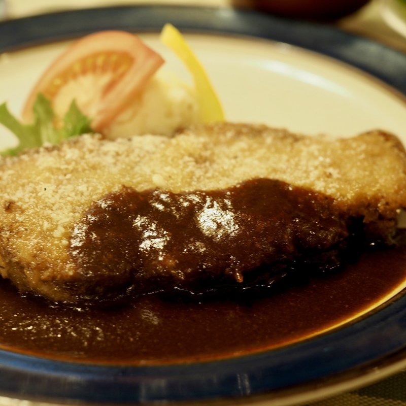 ビーフかつ(サーロイン)定食(とんかつと洋食『瓢亭(ひさごてい)』)