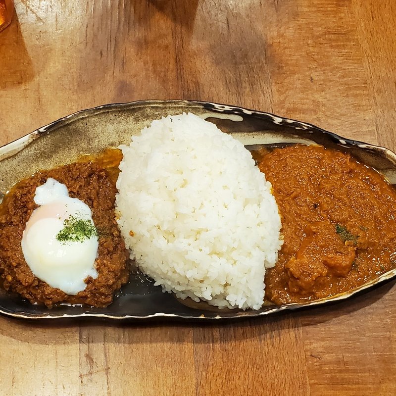 あいがけカレー(ちぃりんご)