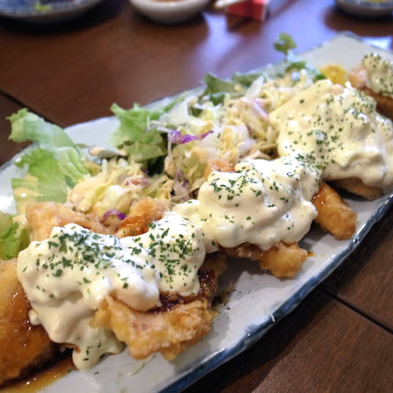 鶏天南蛮(食堂 高ひろ)