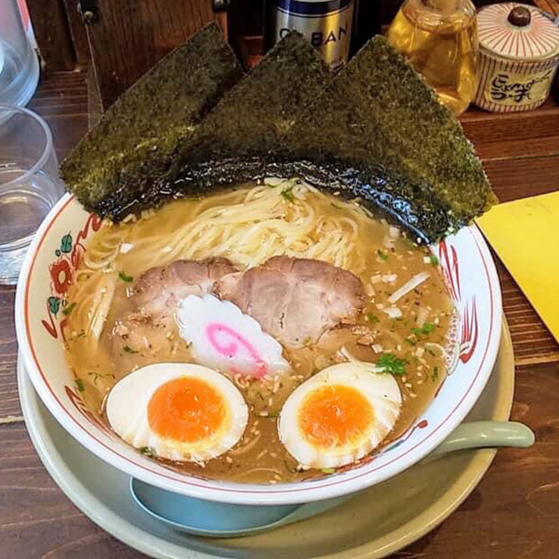 塩味玉ラーメン(小川軒)
