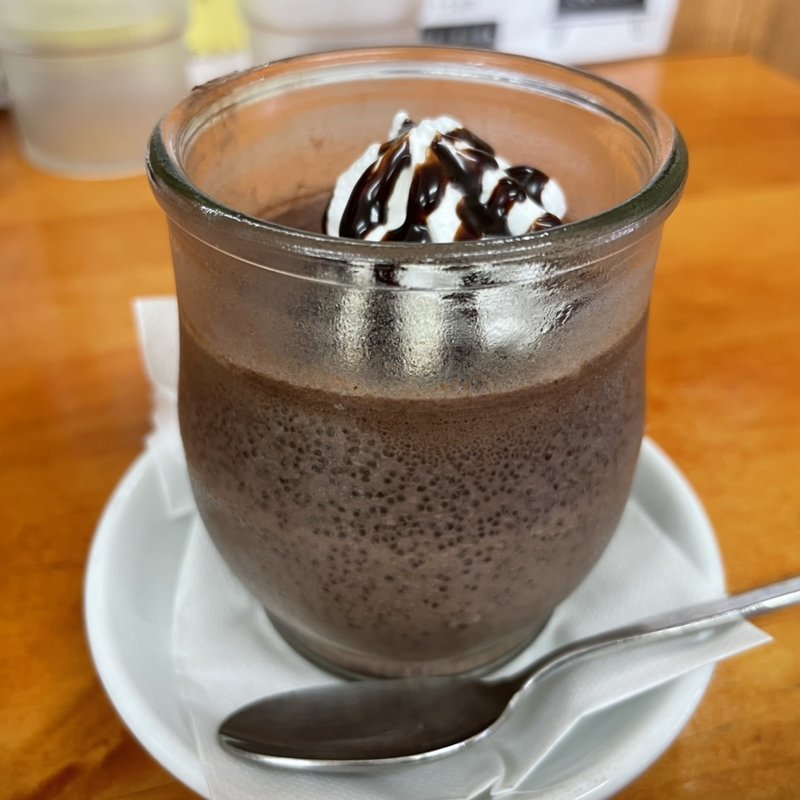 自家製カスタードココアプリン(栃木中華そば 神志)