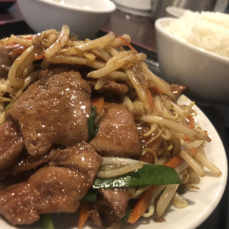 レバニラ定食(美味閣 )