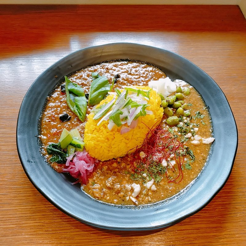 2種あいがけ(spice curry & dining Cumin's （スパイスカレー&ダイニング クミンズ）)