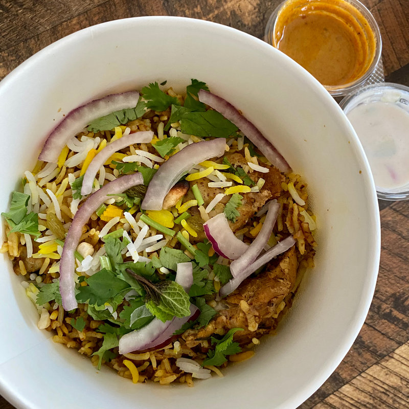 チキンビリヤニ（辛口）(エリックサウス高円寺カレー＆ビリヤニセンター)