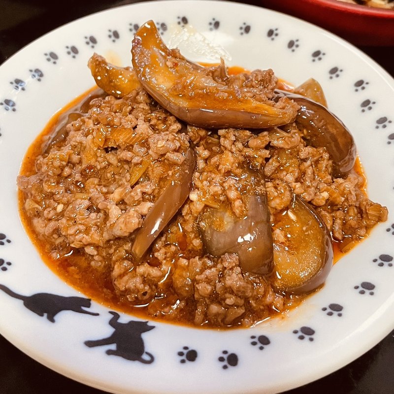 麻婆茄子(自宅)