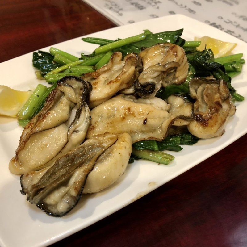 牡蠣のバター焼き(むらしま)