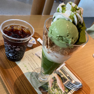 抹茶生チョコレートパフェ(nana’s green tea 浦和パルコ店)