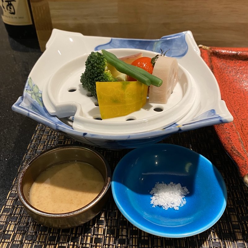 蒸し野菜(和牛と美野菜 行光)