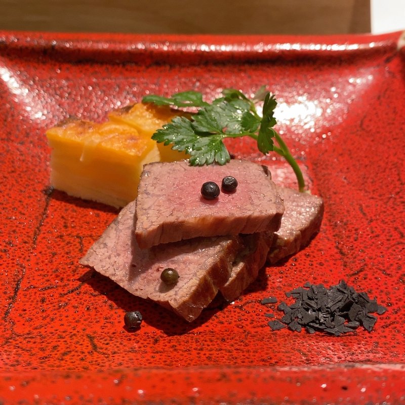 焼物　松阪牛「ウチヒラ」(和牛と美野菜 行光)