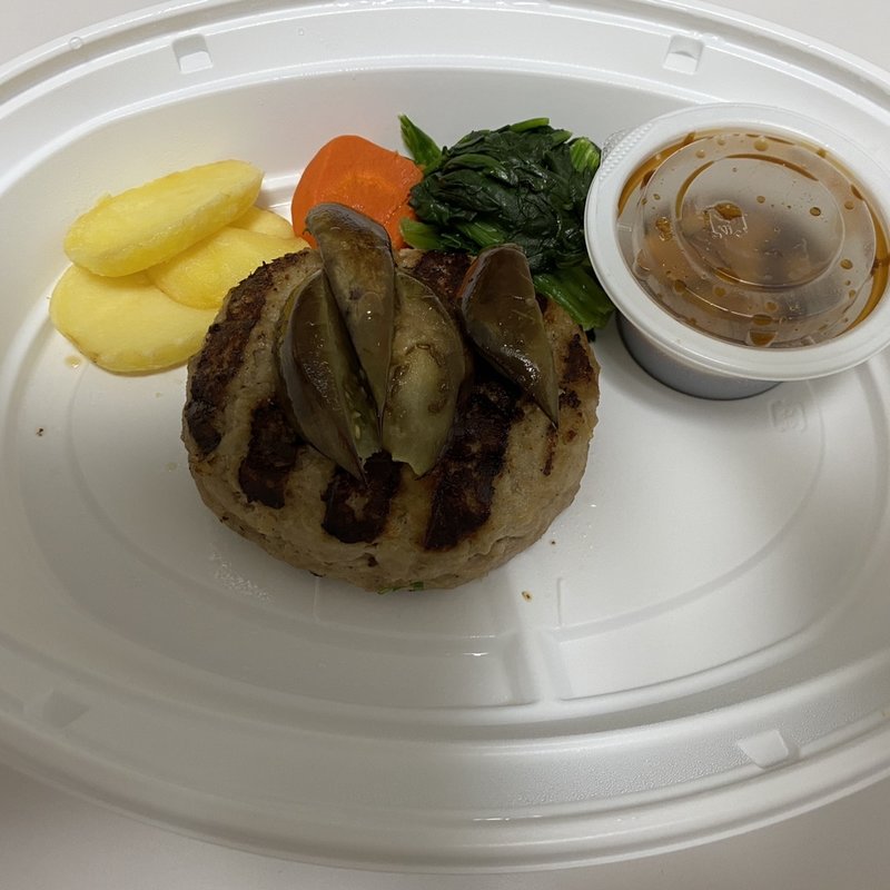 ガーリックハンバーグセット(デニーズ 市川店)