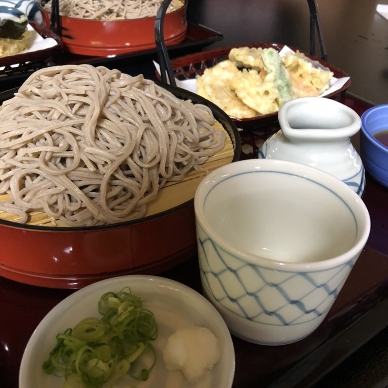 野菜天ざるそば(本家鶴喜そば本店)