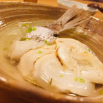 松茸と真鯛の潮汁(山映 )