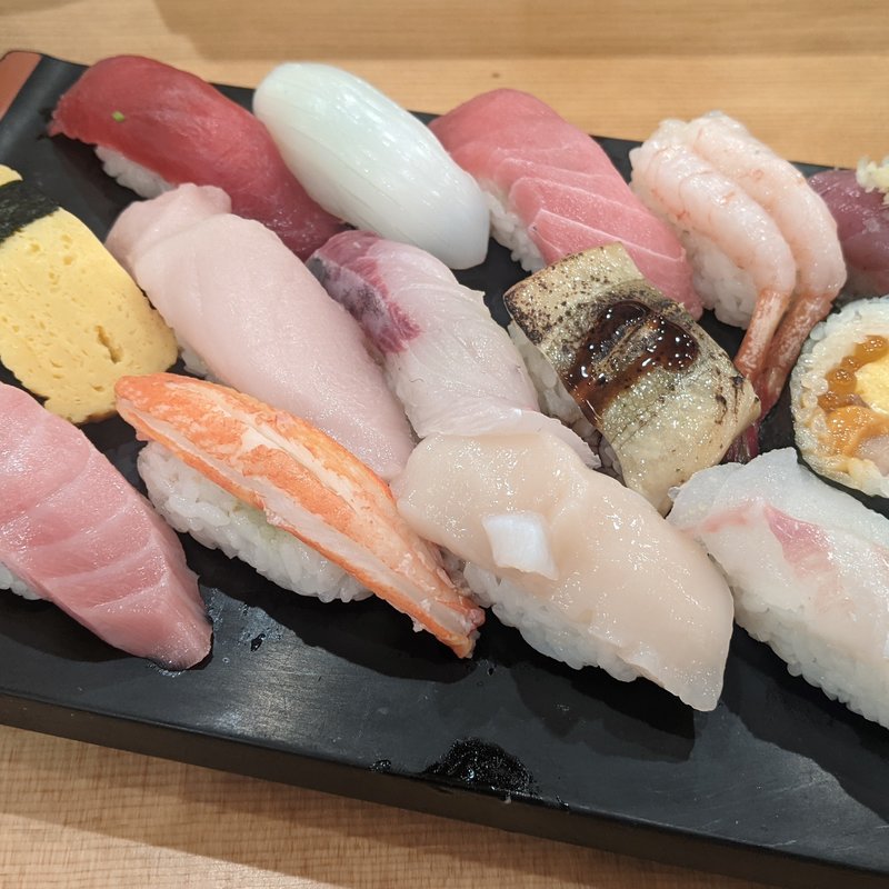 1．5人前握り(寿司居酒屋 日本海 大崎店 （にほんかい）)