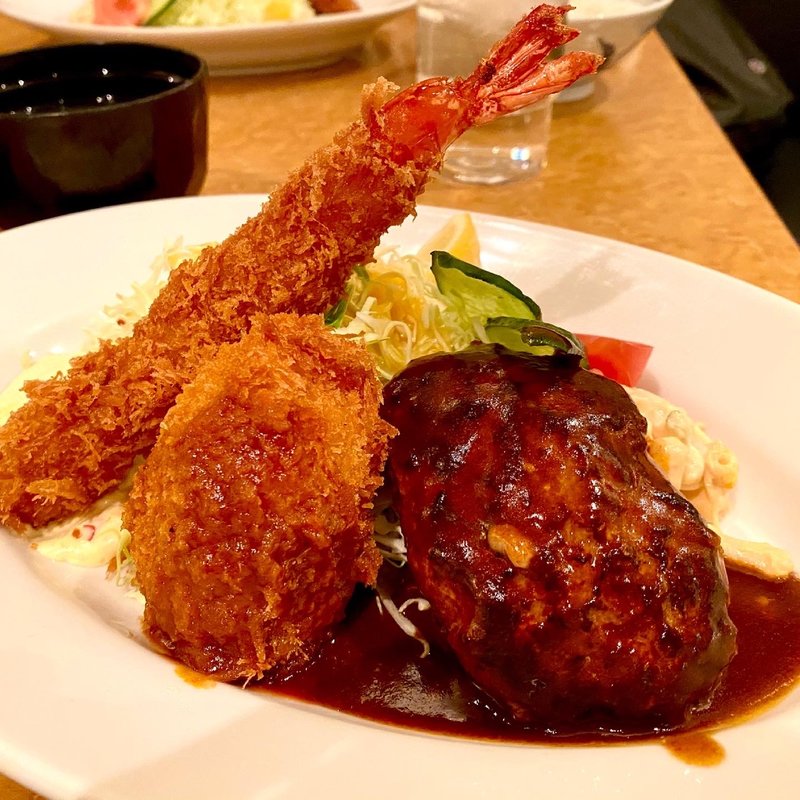 Aセット(洋食の欧風軒)