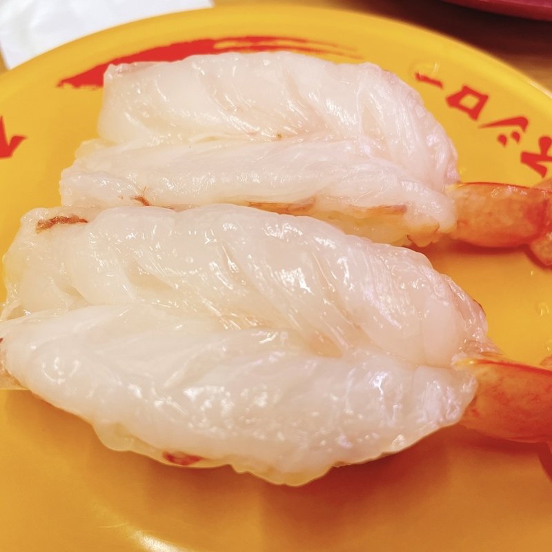 赤エビ(スシロー 葛飾奥戸店 )