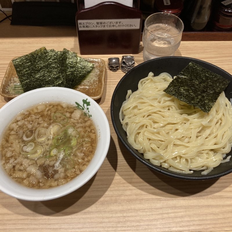 のり玉つけ麺(せたが屋 なんばラーメン一座店)