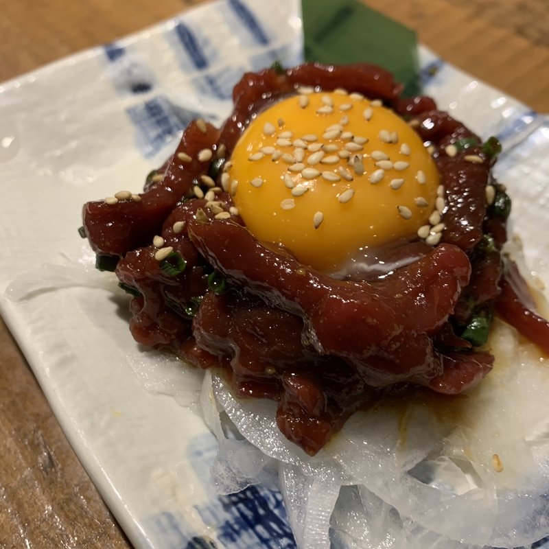 桜ユッケ(居酒屋 二代目 叶え家 蒲田本店)