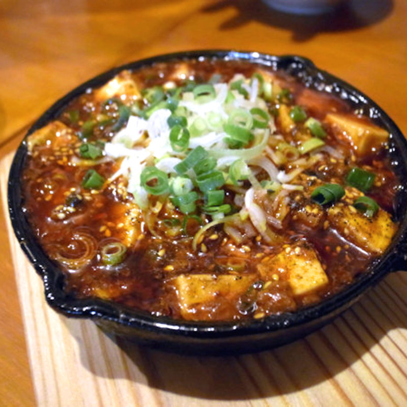 冷奴（四川風麻婆）(ゾウとチャッカまん)