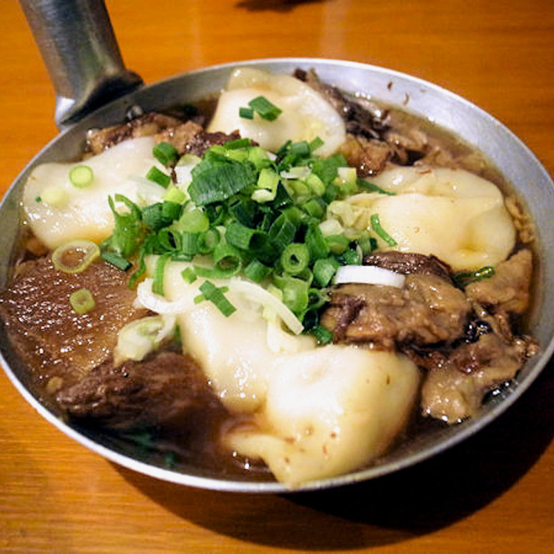 牛すじ水餃子(ゾウとチャッカまん)