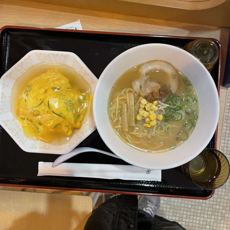 天津飯ラーメンセット(スガキヤ つかしん店 （Sugakiya）)