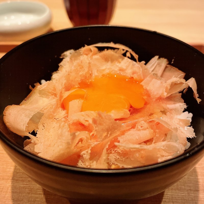 削り節玉子ご飯(わたなべ)