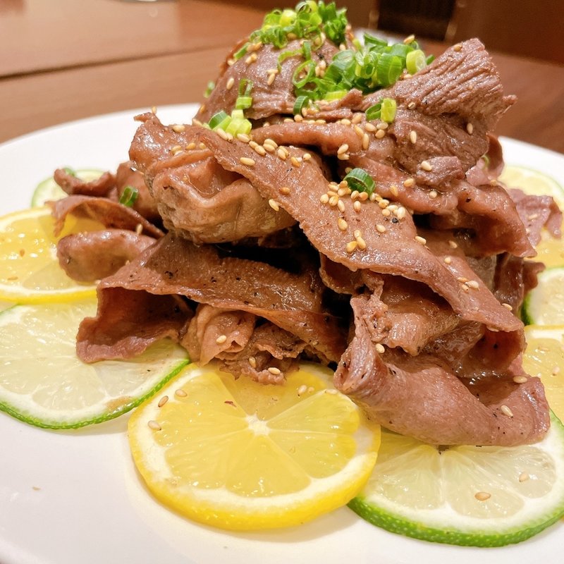 大盛牛タン焼き(ぶれゑめん)