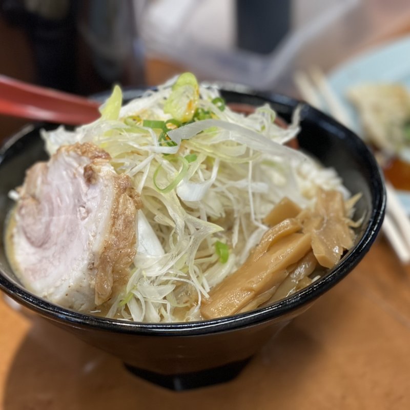 ネギ味噌らーめん(東京味噌らーめん 萬馬軒花橙)