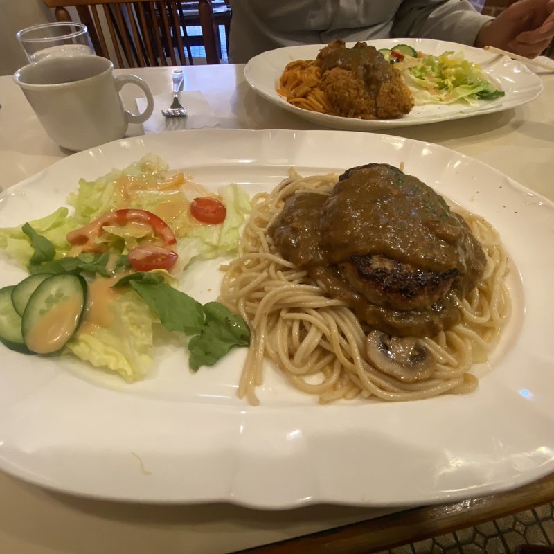 ハンバーグスパゲティ(グリル千里)