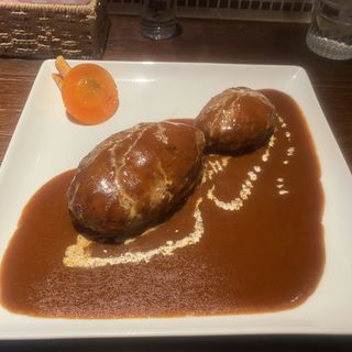 デミグラスハンバーグ(キッチン ハセガワ （Kitchen Hasegawa）)