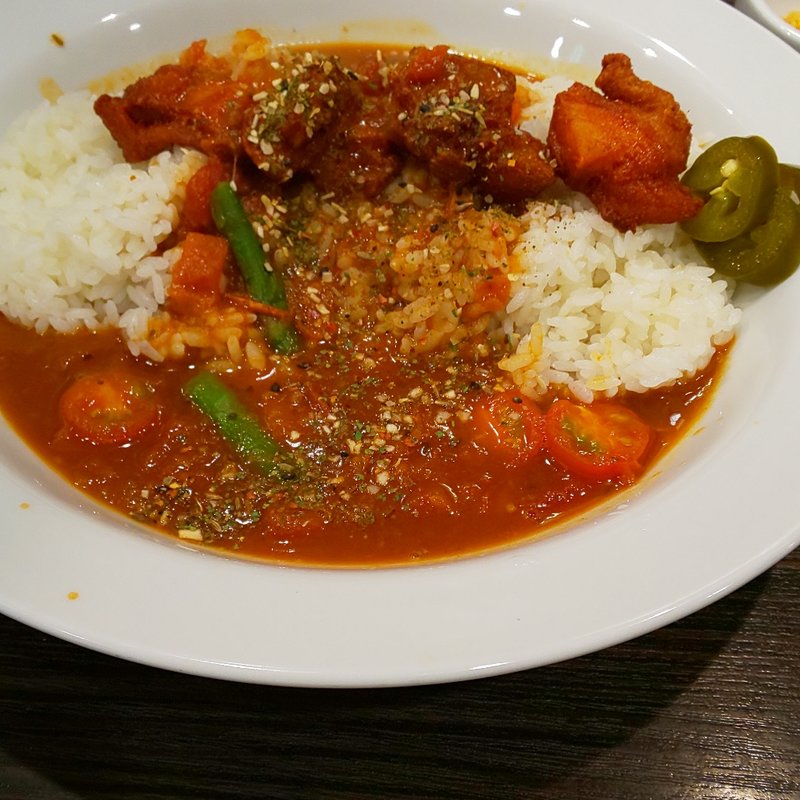 チキンとトマトのホットスパイスカレー(CoCo壱番屋 小田井店)