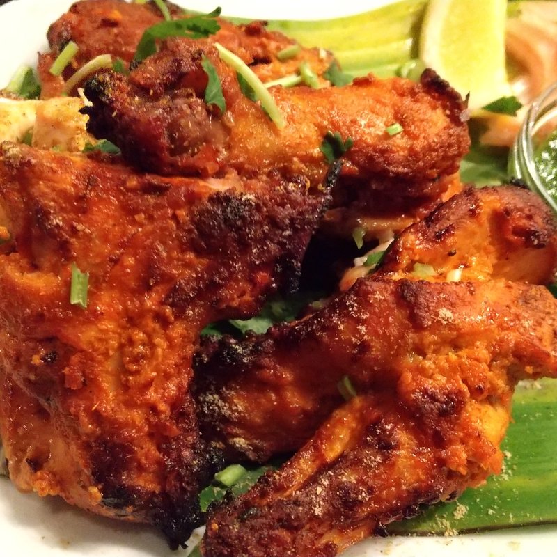 タンドール　チキン(ダバ インディア)