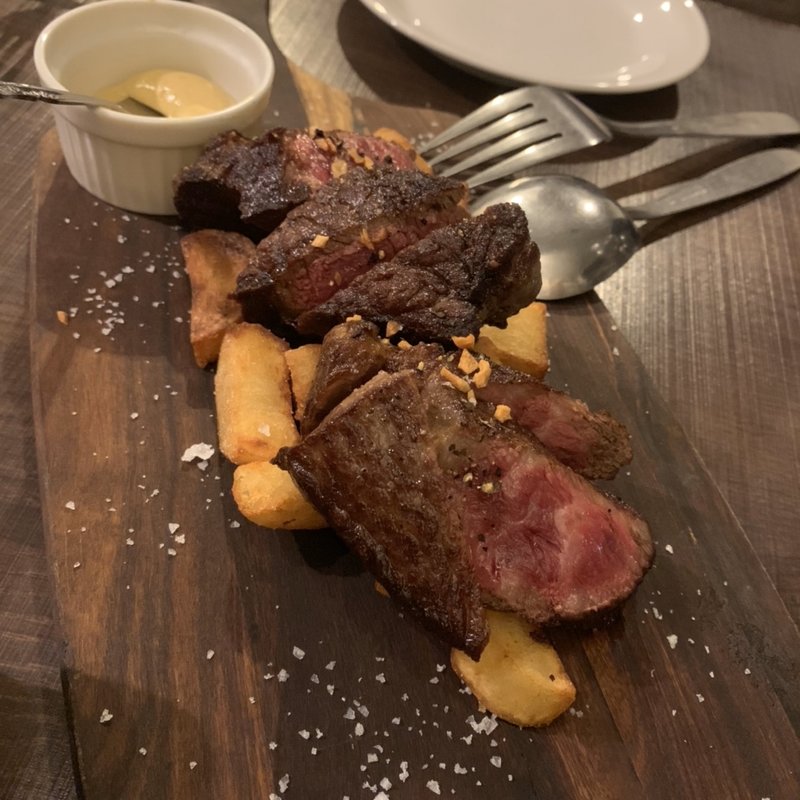 お任せステーキ盛り合わせ(ビストロ デ シュナパン)