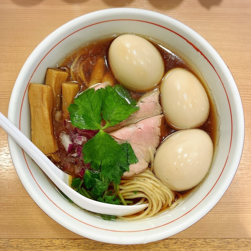 特製煮干しそば(中華そば たかばん)