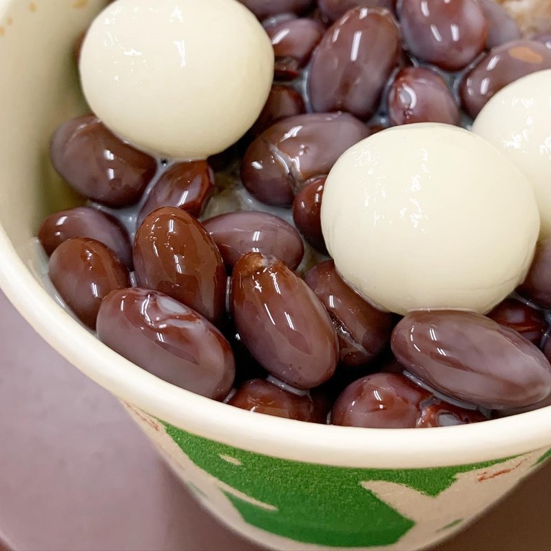 黒糖ミルクシャーベットぜんざい(Jef サンライズなは店 （ジェフ）)