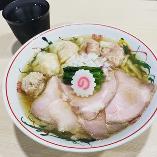 白だしワンタン麺(ぷれじでんと)