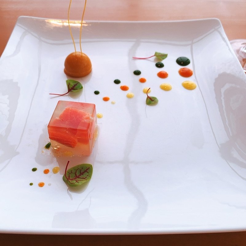 マスのテリーヌ(銀座シェ・トモ)