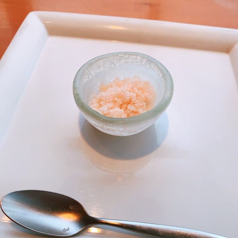 お口直し(銀座シェ・トモ)