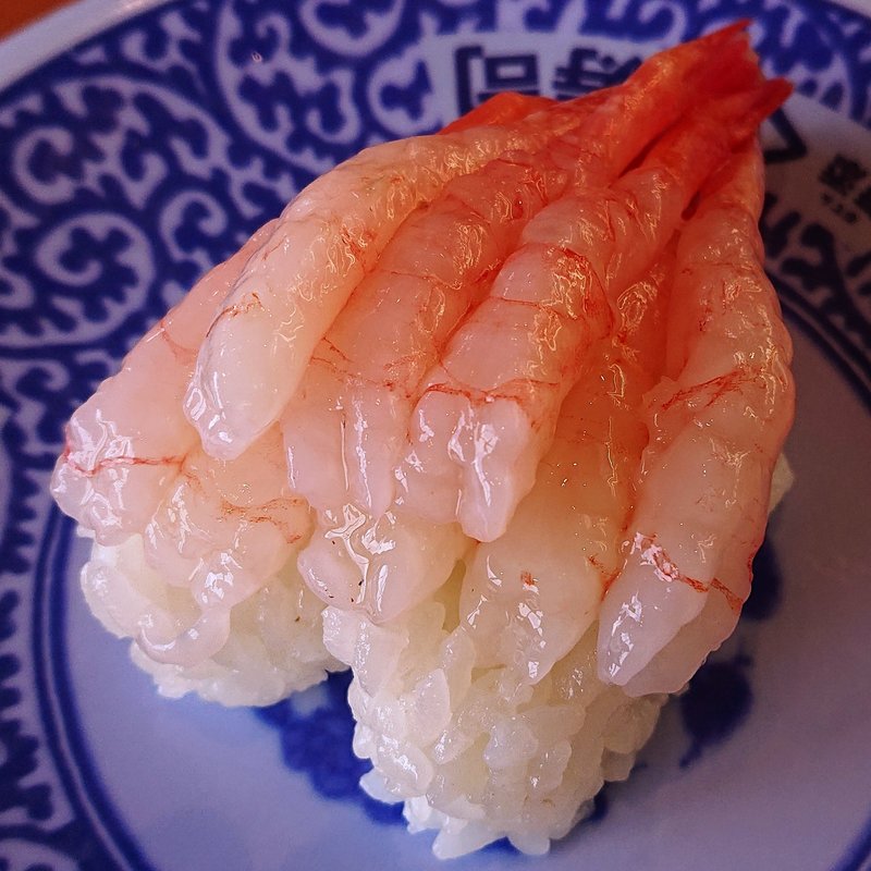 倍盛！甘えび(無添くら寿司 八王子みなみ野店)