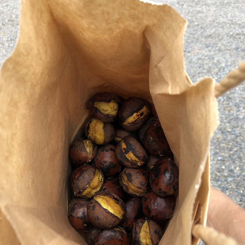 焼き栗(小沢栗園)