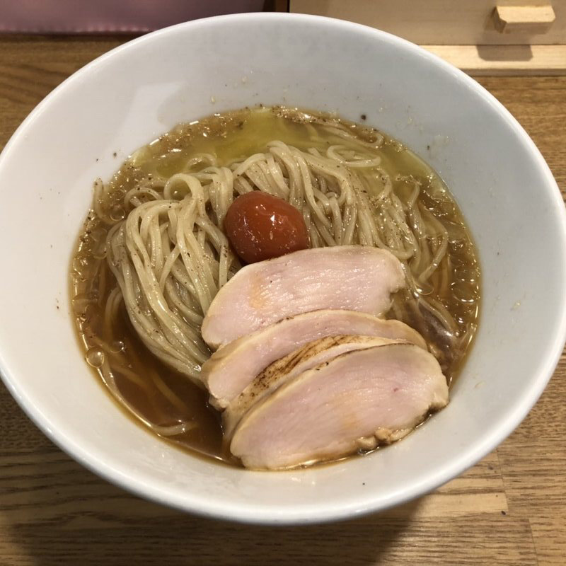冷やし漬け玉鶏中華(ふく流らーめん轍 LINKS UMEDA店)