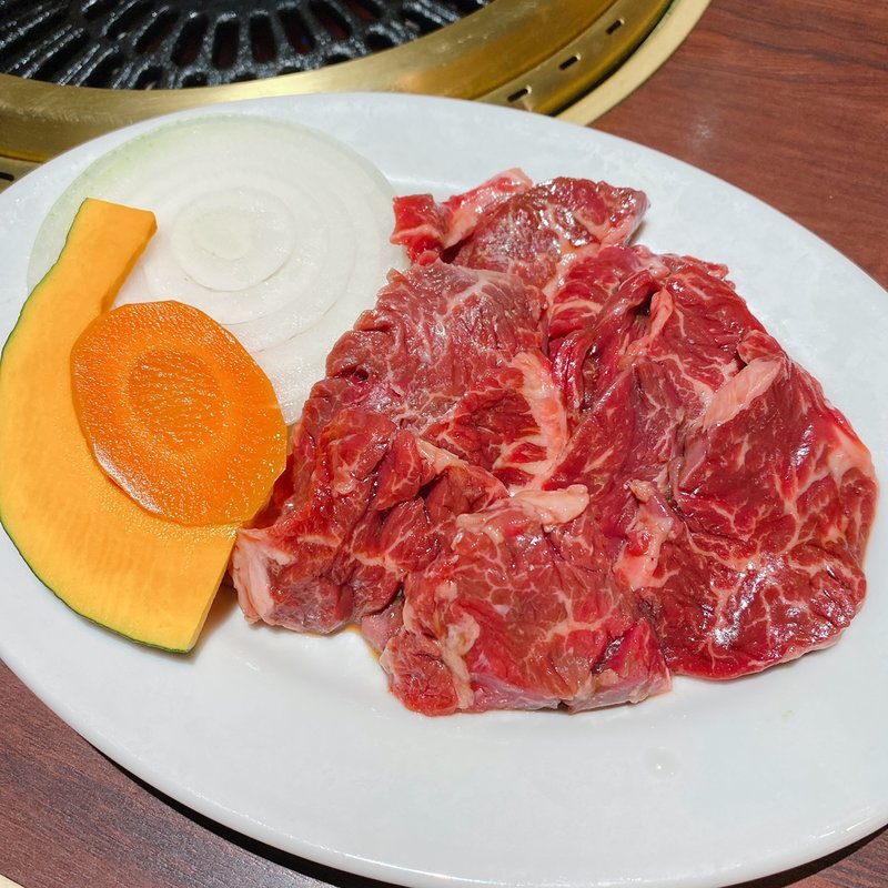 ダブル焼肉定食(肉の館 羅生門 明石店)