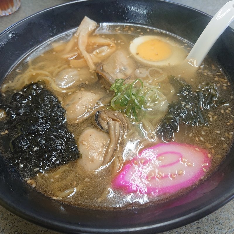 塩牡蠣らーめん(海鮮焼肉ゆっけ )