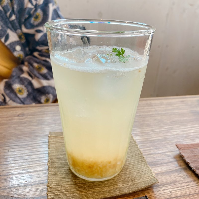 手づくりジンジャーエール(海と坂と)