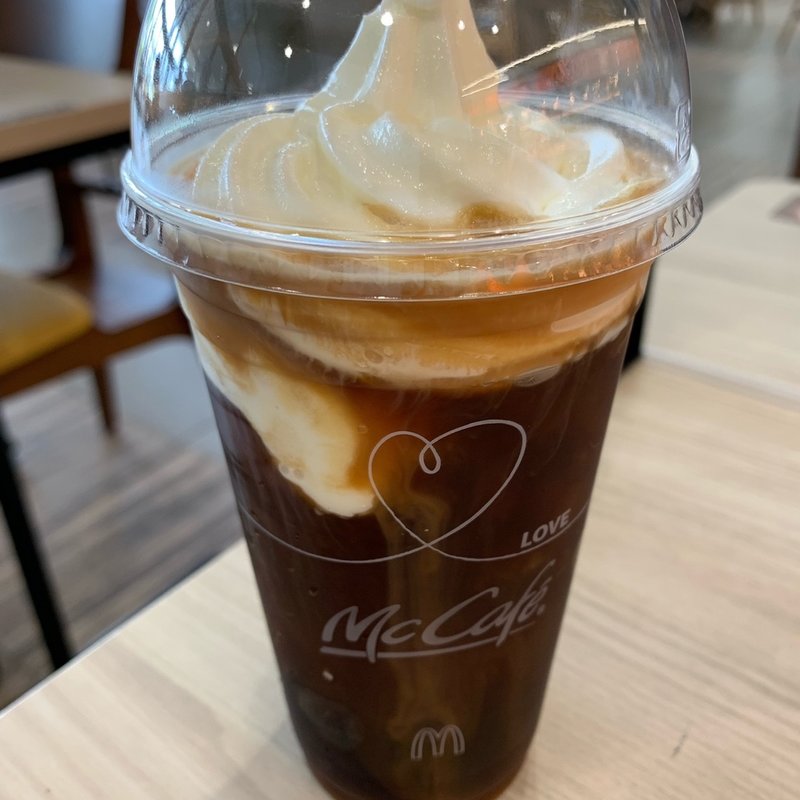 コーヒーフロート(マクドナルド 立場イトーヨーカドー店)