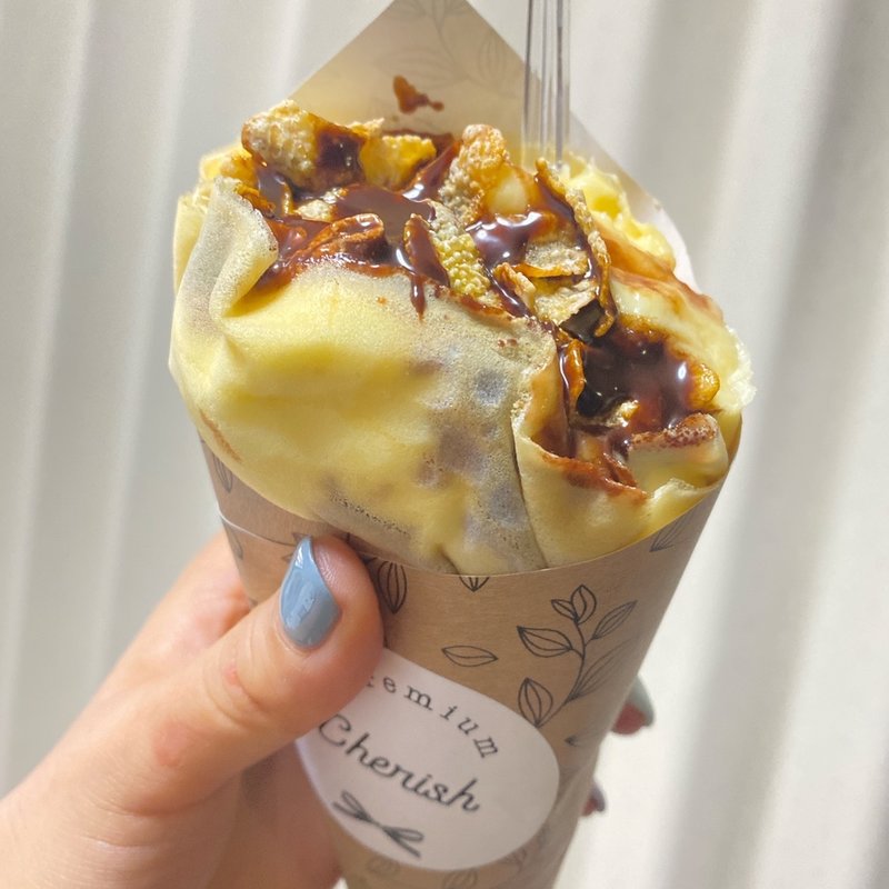 チョコカスタード生クリーム(コーンフレーク追加)(プレミアムチェリッシュ 大隅店)