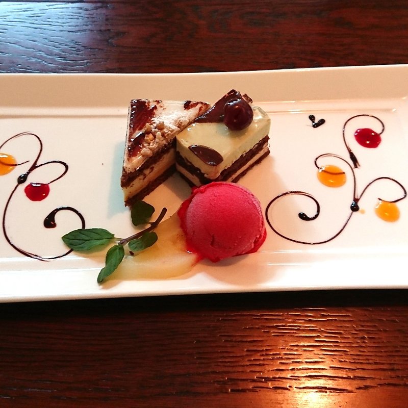 デザート(レストラン＆パティスリー 木かげ茶屋)