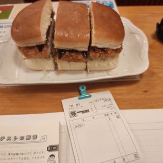 味噌カツパン(コメダ珈琲店 彦根平田店 )
