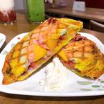 フルーツホットサンド