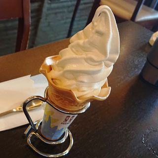 北海道ソフトクリーム(スパダイニング 憩)